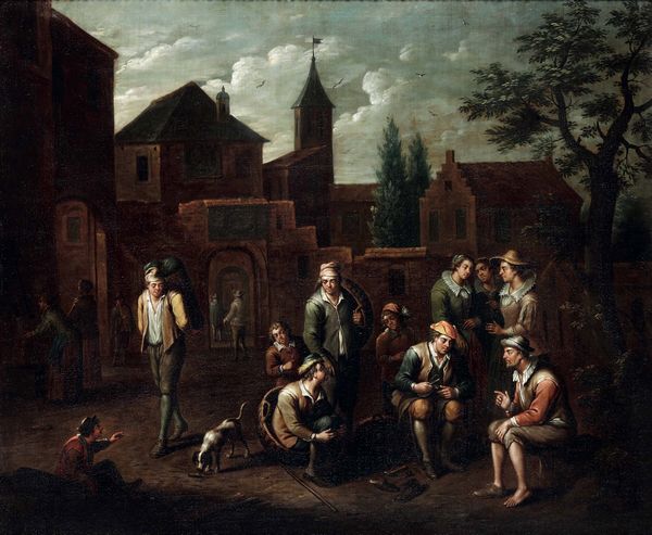 Jan Baptist Monteyne : Il ciabattino  - Asta Old Masters - Associazione Nazionale - Case d'Asta italiane