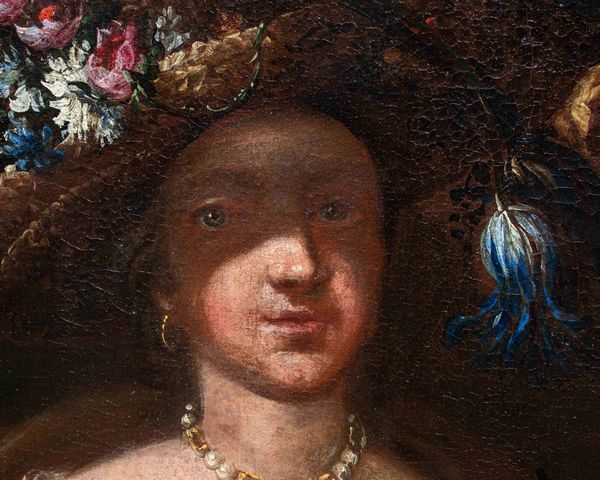 Felice Boselli : Natura morta con due donne  - Asta Old Masters - Associazione Nazionale - Case d'Asta italiane