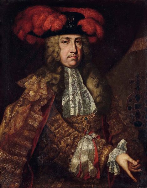 Johann Gottfried Auerbach, Attribuito a : Ritratti del imperatore Carlo VI e dell'imperatrice Elisabetta di Brunsvick  - Asta Old Masters - Associazione Nazionale - Case d'Asta italiane