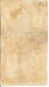 Scuola fiorentina del XVII secolo Studio per la figura di San Giuseppe  - Asta Old Masters - Associazione Nazionale - Case d'Asta italiane