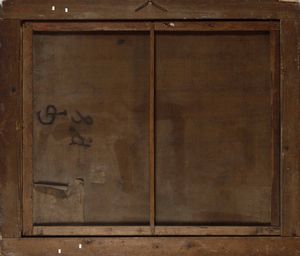 Giulio Bruno (attivo in Liguria e in Piemonte nella prima met� del XVII secolo) Battesimo di Cristo  - Asta Old Masters - Associazione Nazionale - Case d'Asta italiane