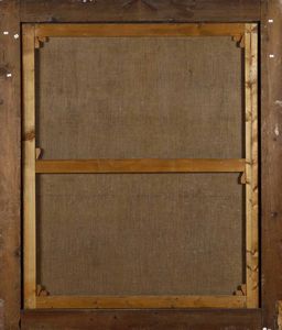 Domenico Piola : Madonna col Bambino tra S. Antonio e S. Rosa  - Asta Old Masters - Associazione Nazionale - Case d'Asta italiane