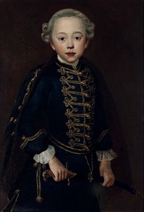 Giacomo Ceruti detto il Pitocchetto - Ritratto di bambino in uniforme