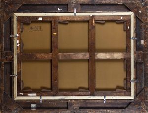 Peter van de Velde : Veliero in balia della tempesta  - Asta Old Masters - Associazione Nazionale - Case d'Asta italiane