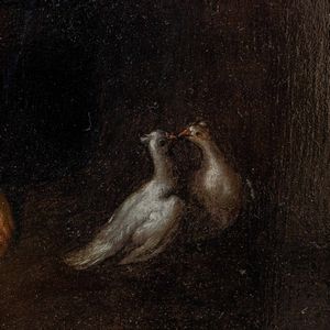 Pieter van der Werff, Cerchia di : Venere e Amore  - Asta Old Masters - Associazione Nazionale - Case d'Asta italiane