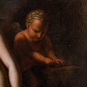 Pieter van der Werff, Cerchia di : Venere e Amore  - Asta Old Masters - Associazione Nazionale - Case d'Asta italiane