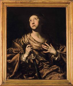 Niccolò de Simone : Sant'Agnese e Santa Caterina  - Asta Old Masters - Associazione Nazionale - Case d'Asta italiane