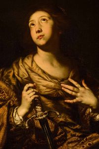 Niccolò de Simone : Sant'Agnese e Santa Caterina  - Asta Old Masters - Associazione Nazionale - Case d'Asta italiane