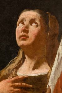 Giovanni Battista Piazzetta : Sant�Orsola  - Asta Old Masters - Associazione Nazionale - Case d'Asta italiane