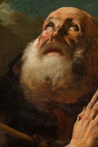 Giovanni Battista Piazzetta : Sant�Antonio da Paola  - Asta Old Masters - Associazione Nazionale - Case d'Asta italiane
