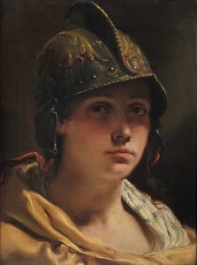 Gaetano Gandolfi - Giovane donna abbigliata come Minerva