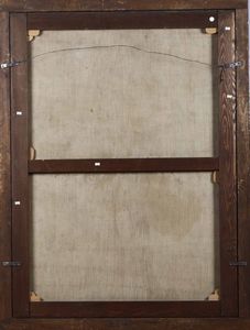 Guido Reni, copia da : Angeli che svelano il Ges� Bambino dormiente  - Asta Old Masters - Associazione Nazionale - Case d'Asta italiane