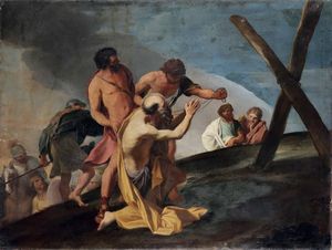 Andrea Sacchi - Crocifissione di Sant�Andrea