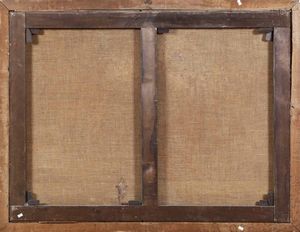 Gennaro Greco detto il Mascacotta, Bottega di : Capricci con rovine ed episodi tratti dal Nuovo Testamento  - Asta Old Masters - Associazione Nazionale - Case d'Asta italiane