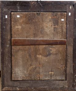 Alessandro Allori, Bottega di : Ritratto di nobildonna con garofano rosso  - Asta Old Masters - Associazione Nazionale - Case d'Asta italiane