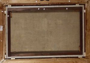 Tobias Verhaecht : Paesaggio con personaggio e rovine sullo sfondo  - Asta Old Masters - Associazione Nazionale - Case d'Asta italiane