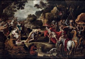 Joseph Heintz il Giovane (Augusta, 1600 circa – Venezia, 1678) - Episodio tratto dall'Antichit� Classica