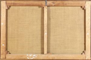 Scuola fiamminga del XVII secolo Natura morta di frutta con pavone  - Asta Old Masters - Associazione Nazionale - Case d'Asta italiane