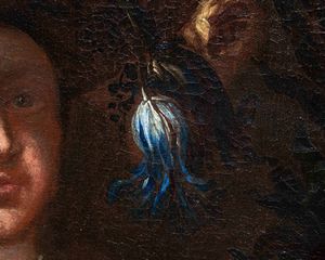 Felice Boselli : Natura morta con due donne  - Asta Old Masters - Associazione Nazionale - Case d'Asta italiane