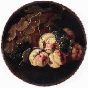 Giovanni Paolo Castelli detto Lo Spadino : Nature morte di frutta  - Asta Old Masters - Associazione Nazionale - Case d'Asta italiane