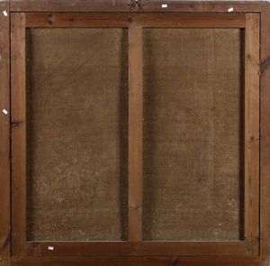 Scuola fiamminga del XVII secolo Sacra Famiglia  - Asta Old Masters - Associazione Nazionale - Case d'Asta italiane