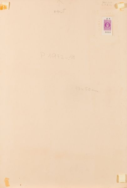 HANS HARTUNG : P1972-18  - Asta Arte Moderna e Contemporanea - Associazione Nazionale - Case d'Asta italiane