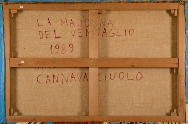 Maurizio Cannavacciuolo : La Madonna del Ventaglio  - Asta Arte Moderna e Contemporanea - Associazione Nazionale - Case d'Asta italiane