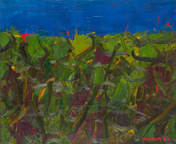 Ennio Morlotti : Paesaggio  - Asta Arte Moderna e Contemporanea - Associazione Nazionale - Case d'Asta italiane