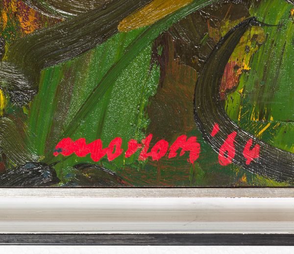 Ennio Morlotti : Paesaggio  - Asta Arte Moderna e Contemporanea - Associazione Nazionale - Case d'Asta italiane