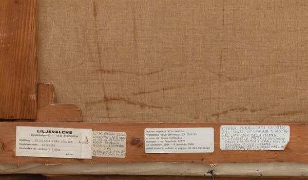 ALFREDO CHIGHINE : Acqua e terra  - Asta Arte Moderna e Contemporanea - Associazione Nazionale - Case d'Asta italiane