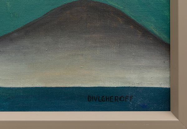 Nicolaj Diulgheroff : Paesaggio marino  - Asta Arte Moderna e Contemporanea - Associazione Nazionale - Case d'Asta italiane