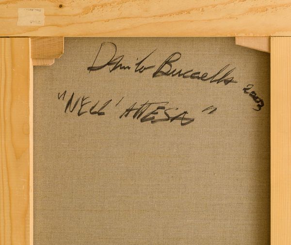 Danilo Buccella : Nell'attesa  - Asta Arte Moderna e Contemporanea - Associazione Nazionale - Case d'Asta italiane