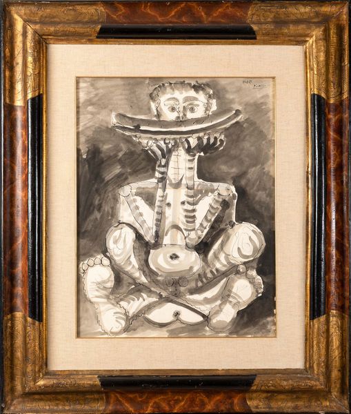 Pablo Picasso : Homme a la tranche de past�que  - Asta Arte Moderna e Contemporanea - Associazione Nazionale - Case d'Asta italiane