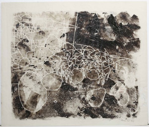 MARIA LAI : Monotipo su carta  - Asta Arte Moderna e Contemporanea - Associazione Nazionale - Case d'Asta italiane