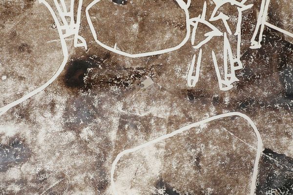 MARIA LAI : Monotipo su carta  - Asta Arte Moderna e Contemporanea - Associazione Nazionale - Case d'Asta italiane