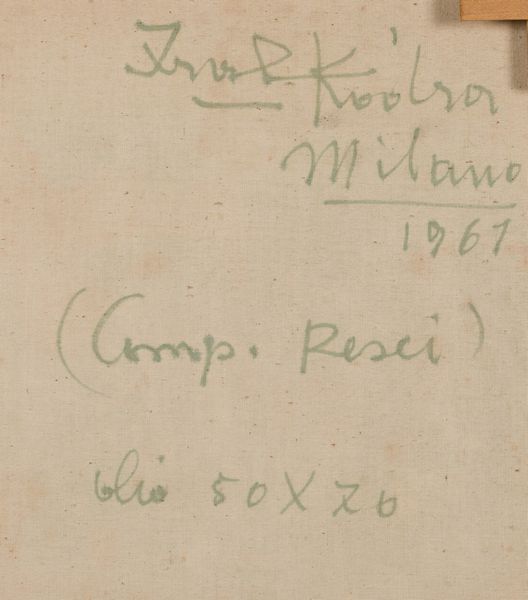 IBRAHIM KODRA : Composizione con pesci  - Asta Arte Moderna e Contemporanea - Associazione Nazionale - Case d'Asta italiane