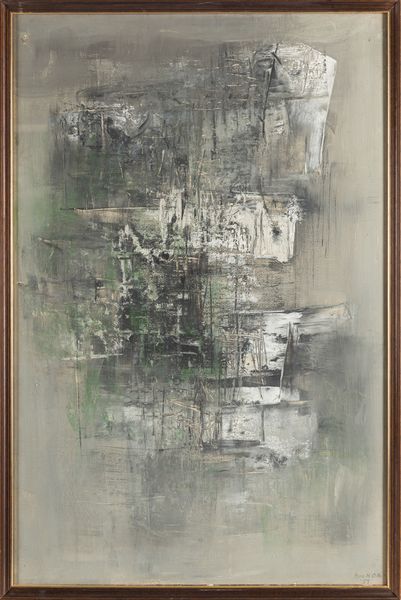 Mario Bionda : Verticale bianco e grigio  - Asta Arte Moderna e Contemporanea - Associazione Nazionale - Case d'Asta italiane