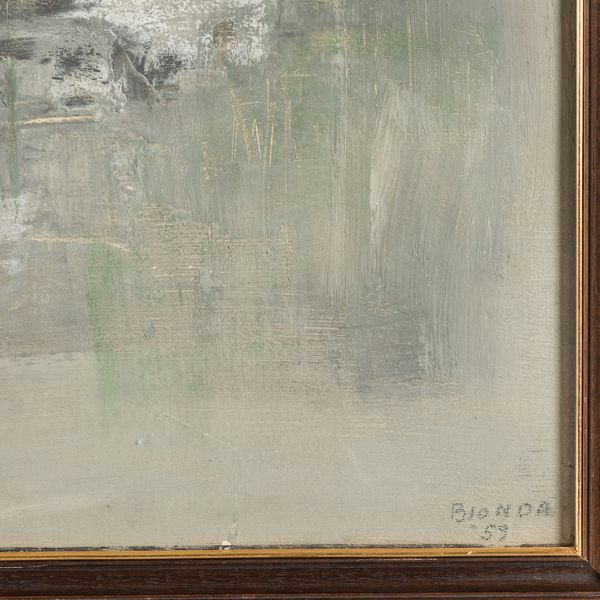 Mario Bionda : Verticale bianco e grigio  - Asta Arte Moderna e Contemporanea - Associazione Nazionale - Case d'Asta italiane