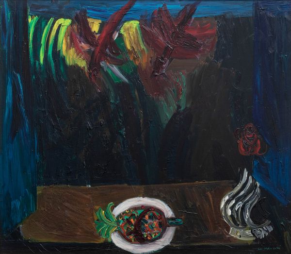 Bruno Cassinari : Finestra sulla collina  - Asta Arte Moderna e Contemporanea - Associazione Nazionale - Case d'Asta italiane