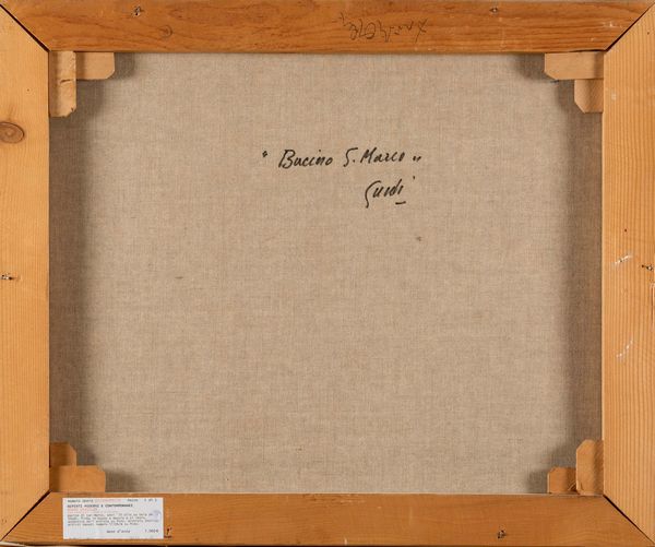 VIRGILIO GUIDI : Bacino di San Marco  - Asta Arte Moderna e Contemporanea - Associazione Nazionale - Case d'Asta italiane