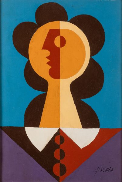 Lèon Gischia : Il colletto bianco  - Asta Arte Moderna e Contemporanea - Associazione Nazionale - Case d'Asta italiane