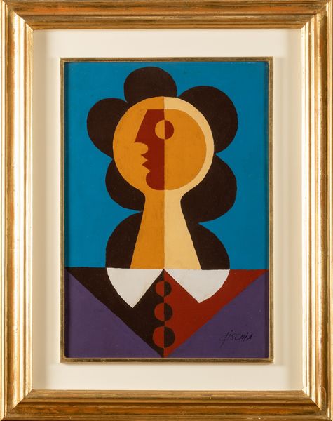 Lèon Gischia : Il colletto bianco  - Asta Arte Moderna e Contemporanea - Associazione Nazionale - Case d'Asta italiane