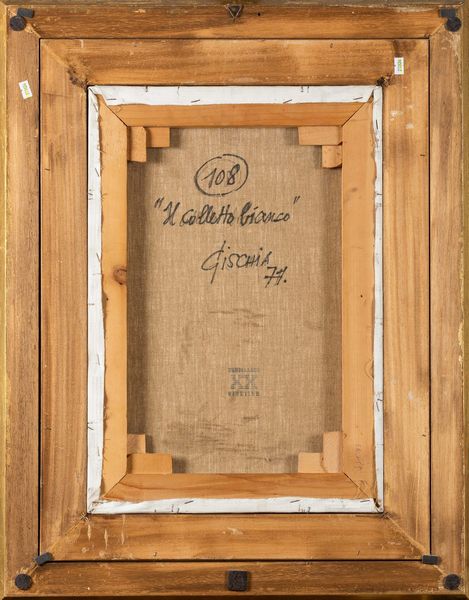 Lèon Gischia : Il colletto bianco  - Asta Arte Moderna e Contemporanea - Associazione Nazionale - Case d'Asta italiane