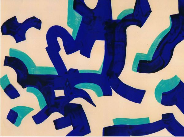 CARLA ACCARDI : Blu Verde  - Asta Arte Moderna e Contemporanea - Associazione Nazionale - Case d'Asta italiane