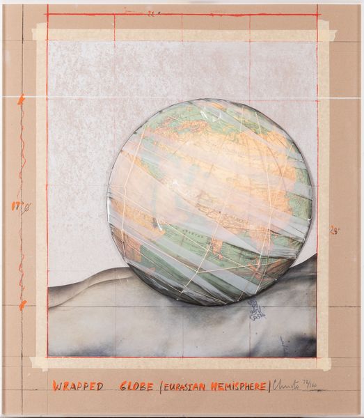 Christo : Wrapped Globe (Eurasian Hemisphere)  - Asta Arte Moderna e Contemporanea - Associazione Nazionale - Case d'Asta italiane