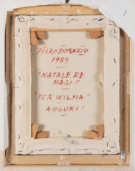 PIERO DORAZIO : Natale Re Magi  - Asta Arte Moderna e Contemporanea - Associazione Nazionale - Case d'Asta italiane
