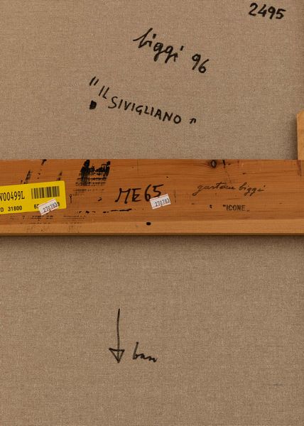 Gastone Biggi : Il sivigliano  - Asta Arte Moderna e Contemporanea - Associazione Nazionale - Case d'Asta italiane