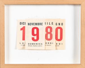 ALIGHIERO BOETTI - Calendario
