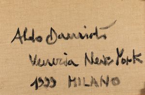 Aldo Damioli : Venezia - New York  - Asta Arte Moderna e Contemporanea - Associazione Nazionale - Case d'Asta italiane