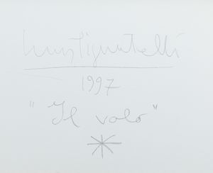 Luca Pignatelli : Il volo  - Asta Arte Moderna e Contemporanea - Associazione Nazionale - Case d'Asta italiane